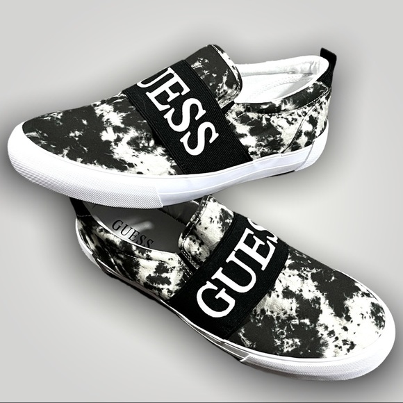 Guess Other - 𝅺Guess Black Tie Die Slip-ons NWOT Men’s 10
